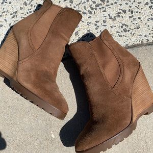 Michael Kors brown booties